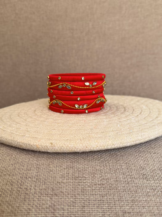 aaradhya-red-bengal-set