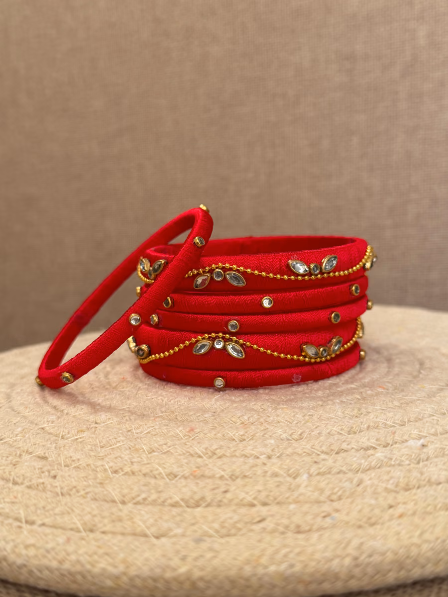 aaradhya-red-bengal-set